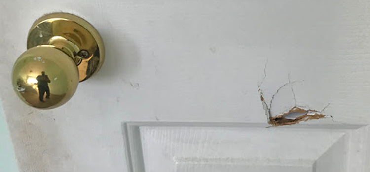 interior door hole repair Bradenton